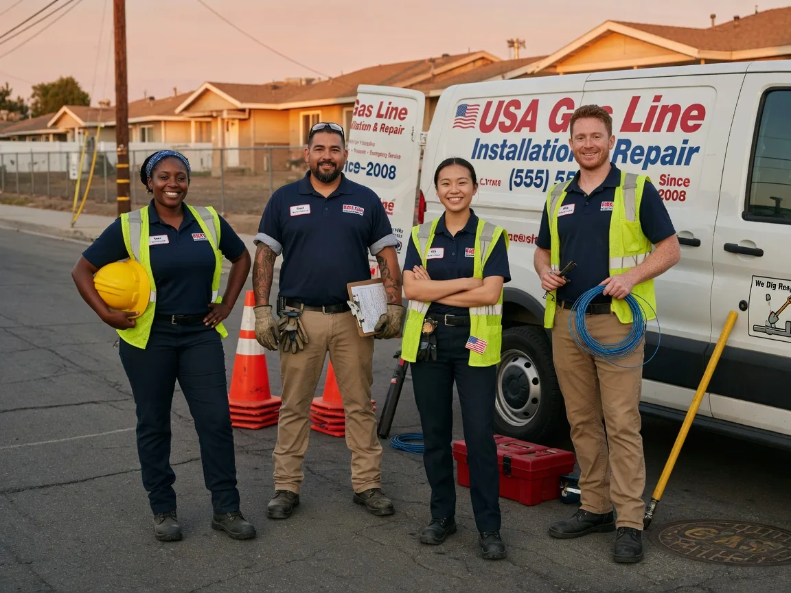 Gas Line Installation company in Industry, IL