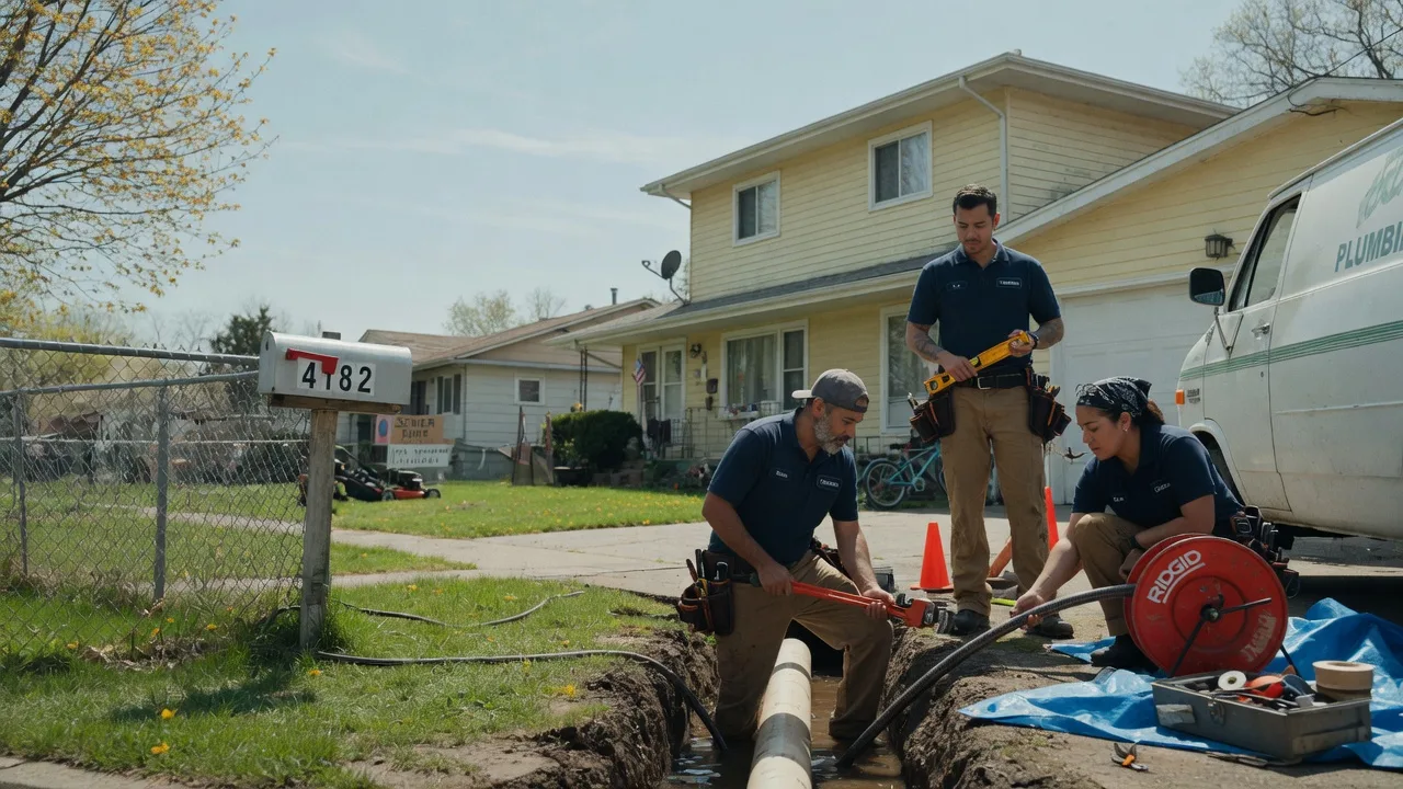 Gas Line Repair in Industry, IL near me